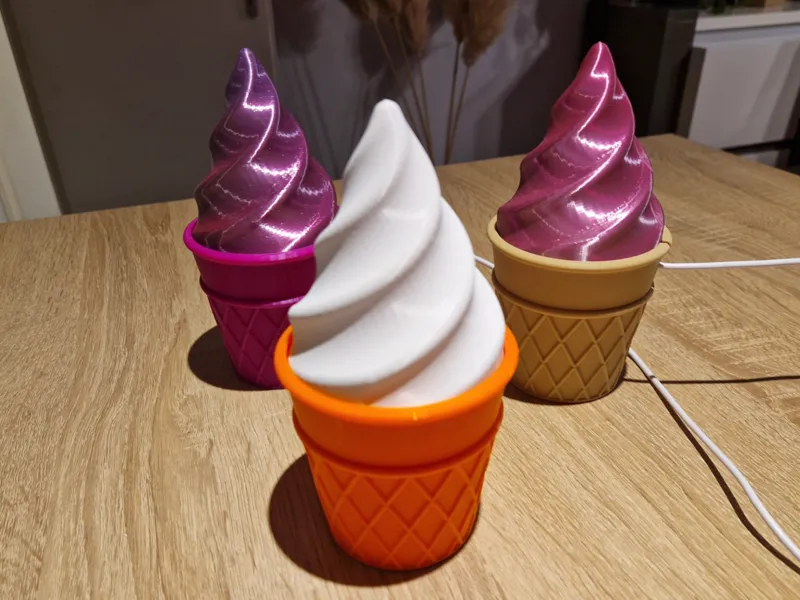 Lampe glace