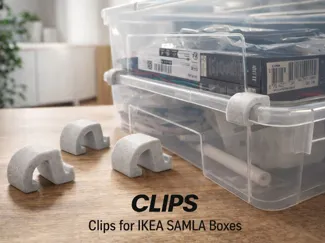 Ikea SAMLA Stacking Clips