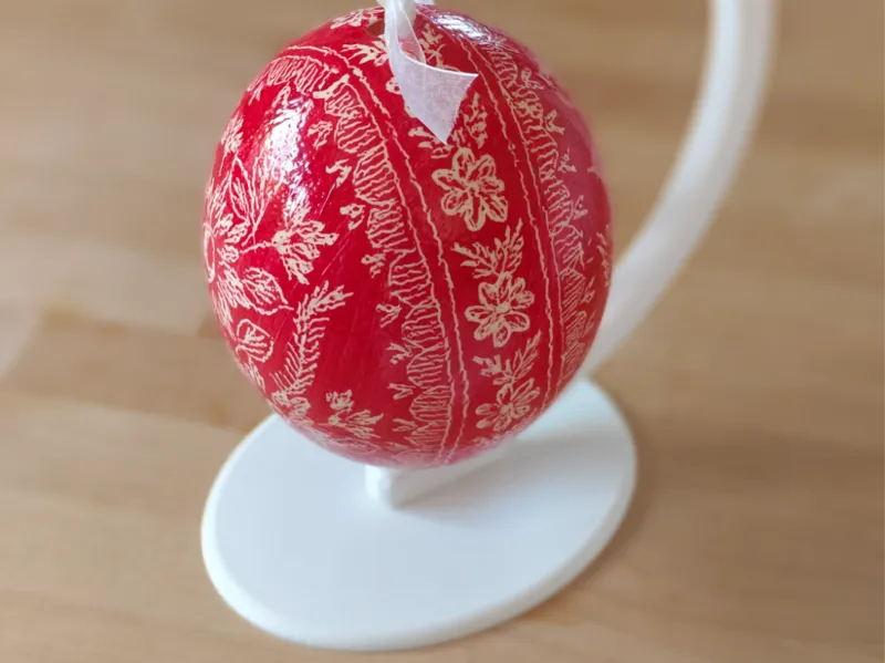 Ständer für große Ostereier / Christbaumkugeln