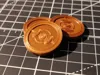 3 Coins / 6 Single Sided Coins - 0.2mm layer, 15% infill