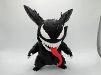Venomized Pikachu - One-Piece Multicolor
