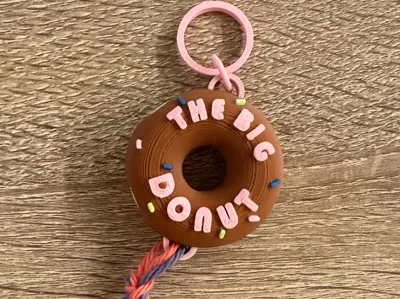 Zootopia Donut Keychain