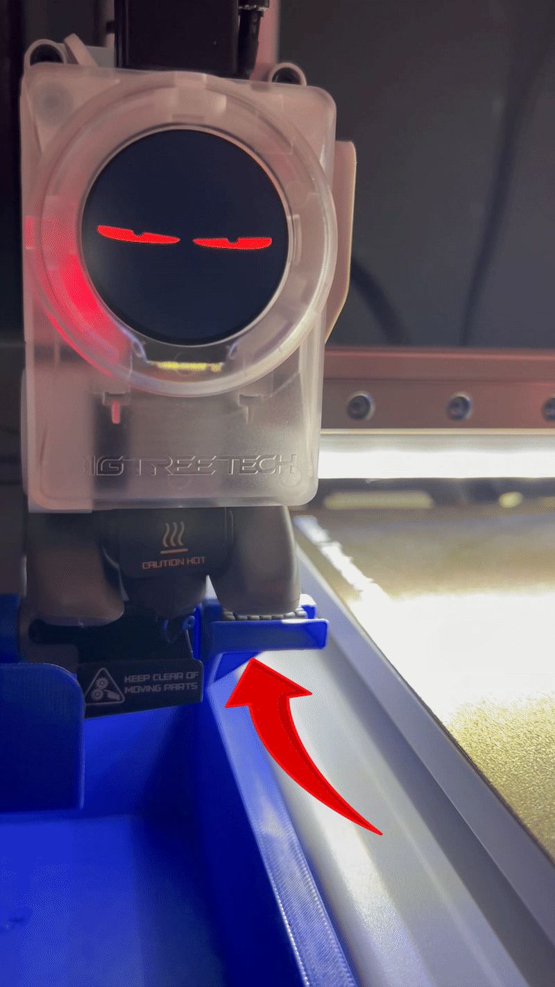 BAMBULAB A1. Noozle purge wiper