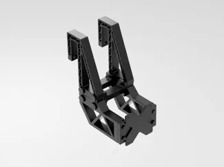 Wall-Mounted / Partition Panel Monitor Bracket v1
