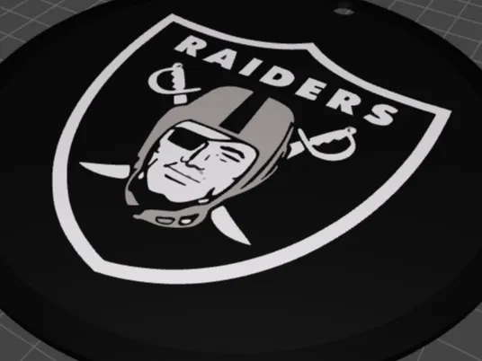 NFL Raiders Schlüsselanhänger