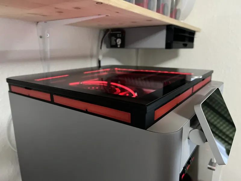 DK Riser for BambuLab works with BL LED Controller