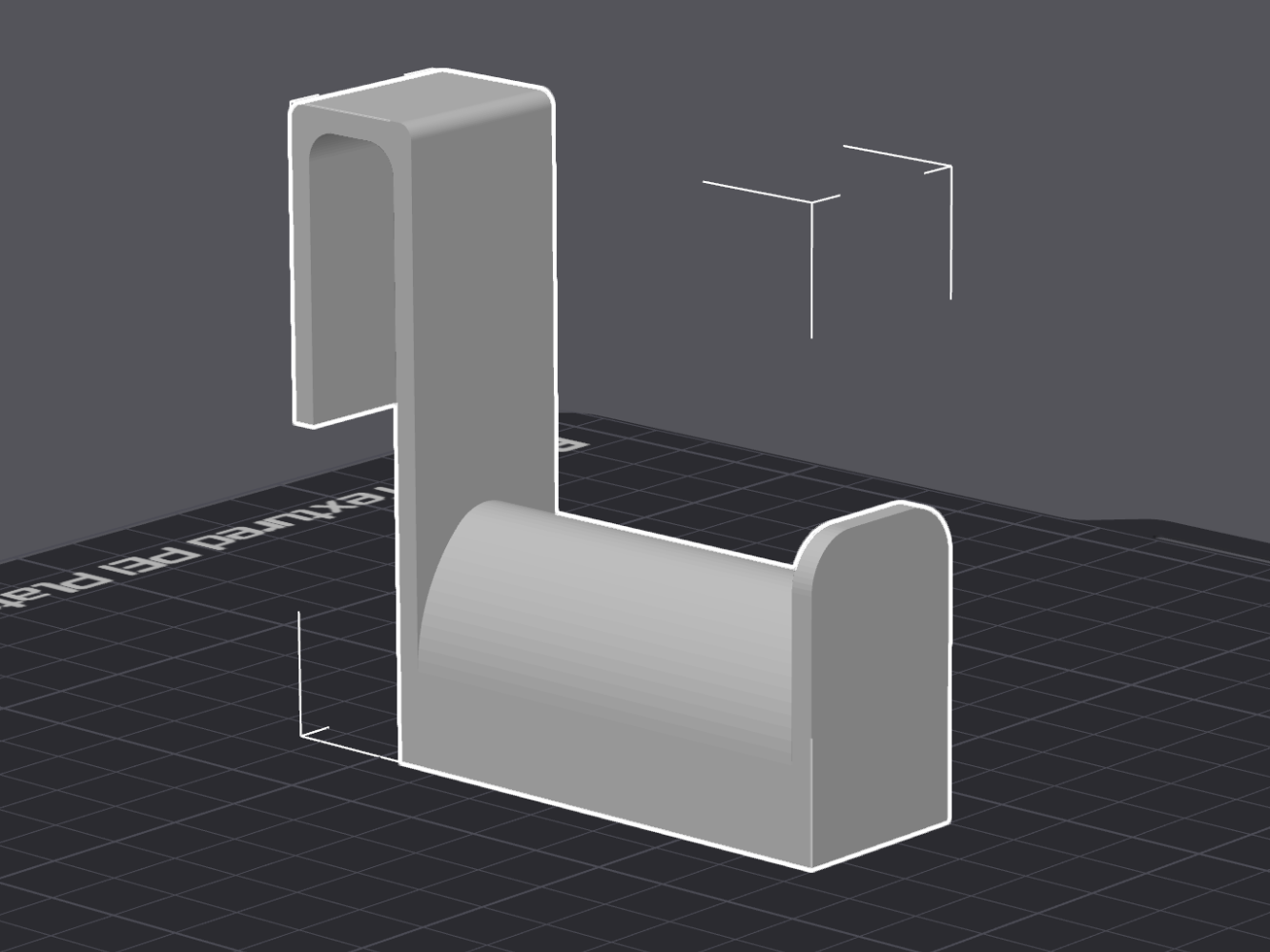 Tennis Racket Holder (2 Rackets) Fence Hook