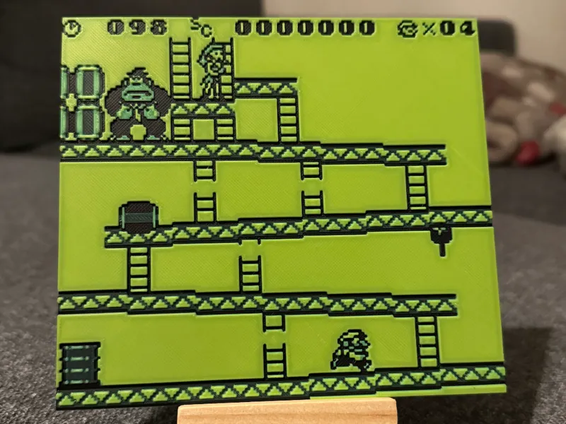 Donkey Kong - Game Boy - Hueforge