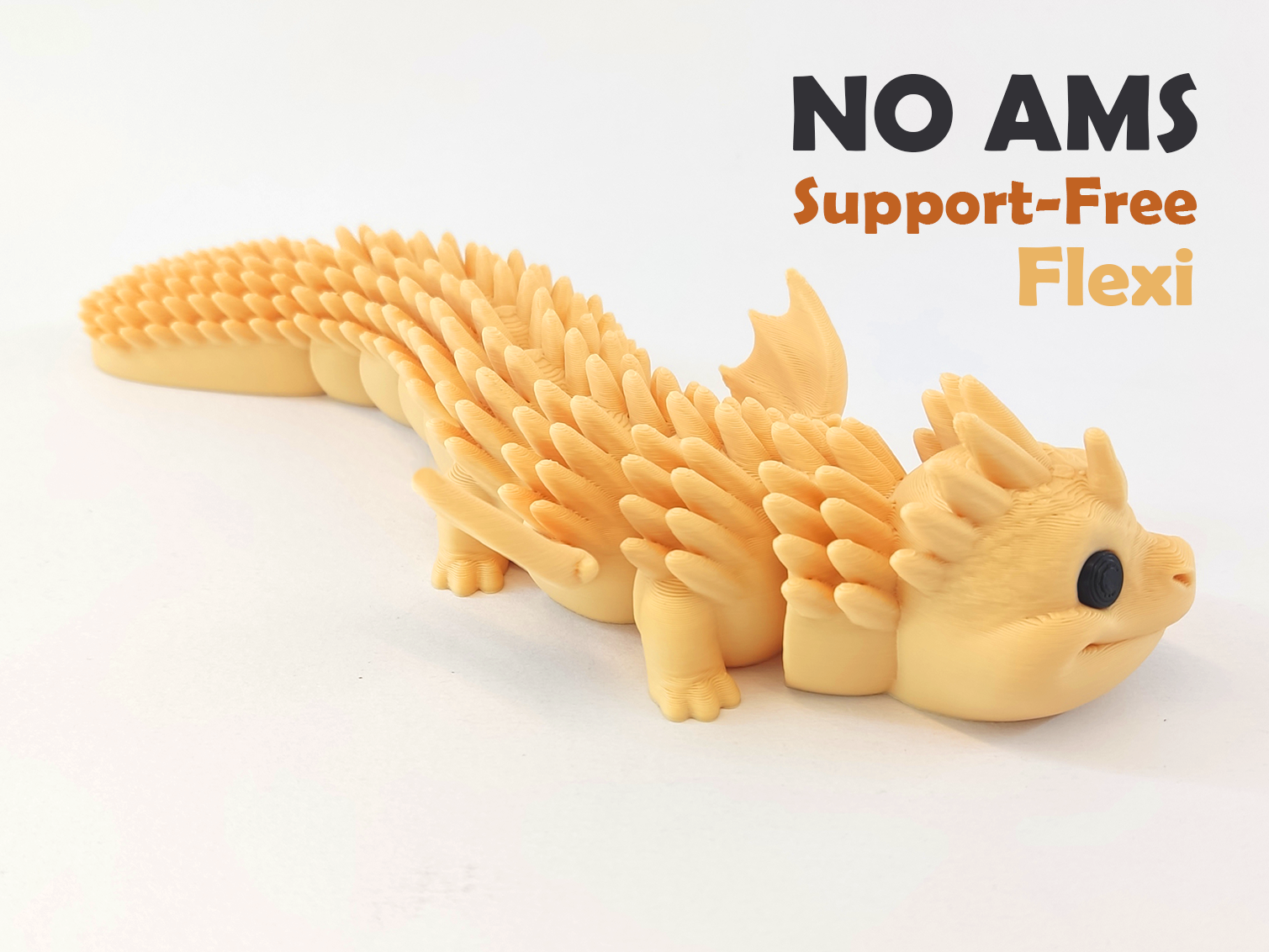 Flexi Articulated Dragon Toy