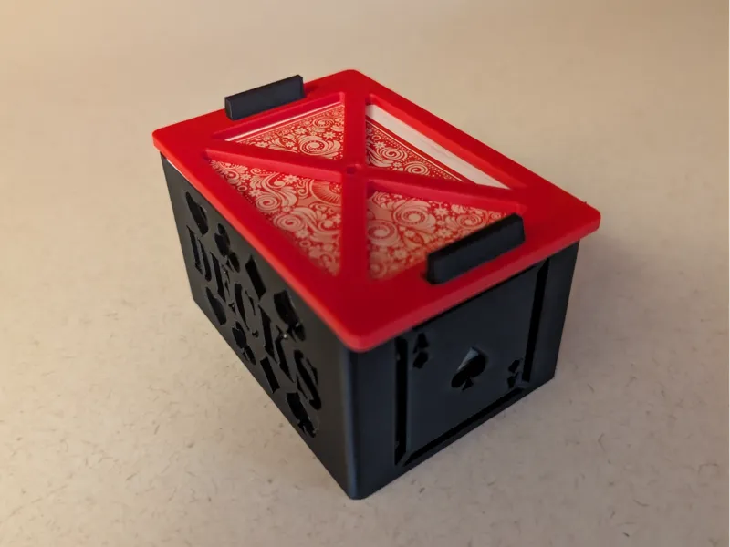 Three Deck Playing Card Case