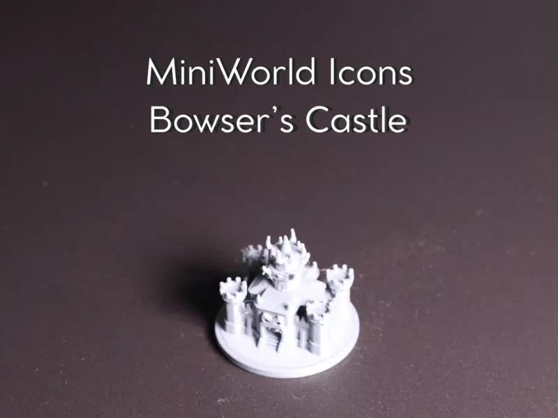 MiniWorld Icons - Bowser's Castle