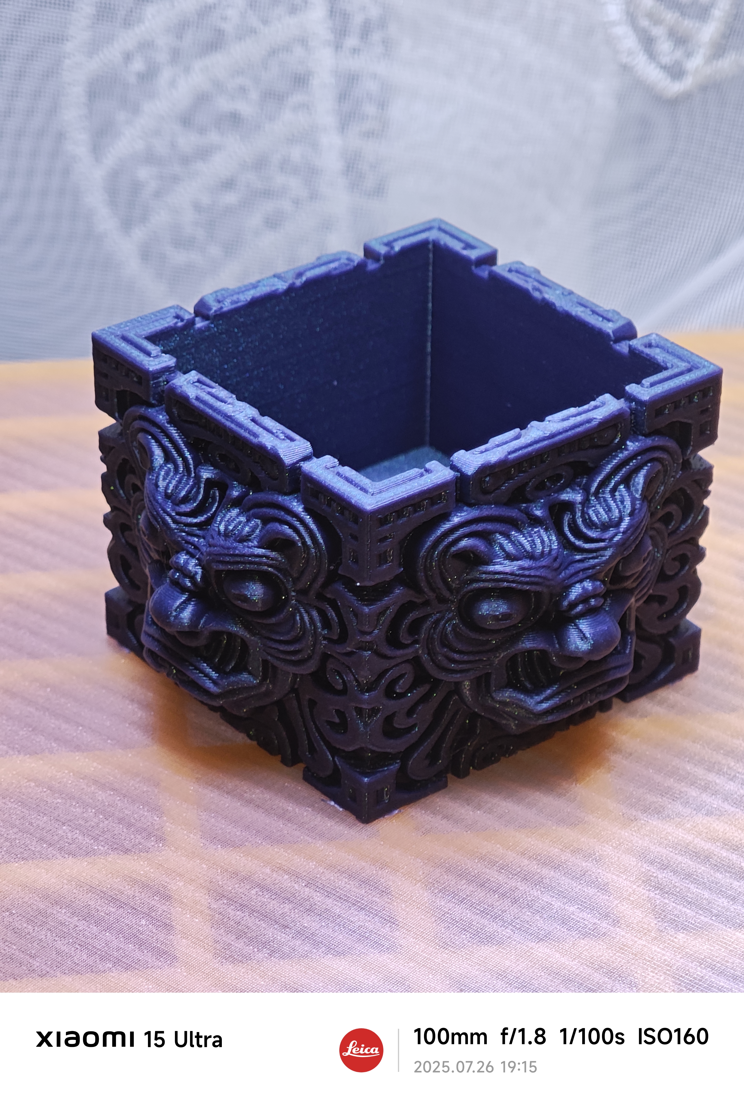 Miniatura 2 do modelo 3D 王玺 可DIY替换底座 可自行刻字需耗时2分钟 有视频教程