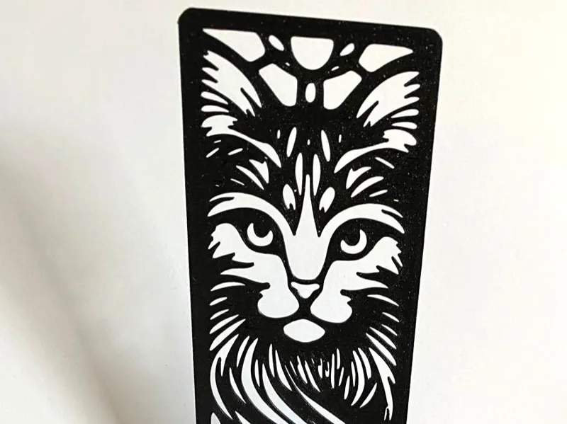 Cat bookmark