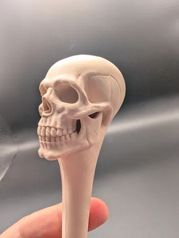 Adorno temático: Halloween Skull Hairpin and Decoration — vista de referencia 4