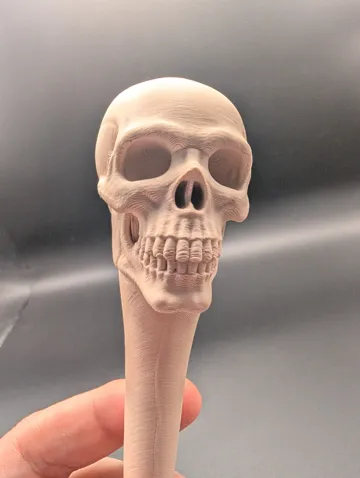 Adorno temático: Halloween Skull Hairpin and Decoration — vista de referencia 3