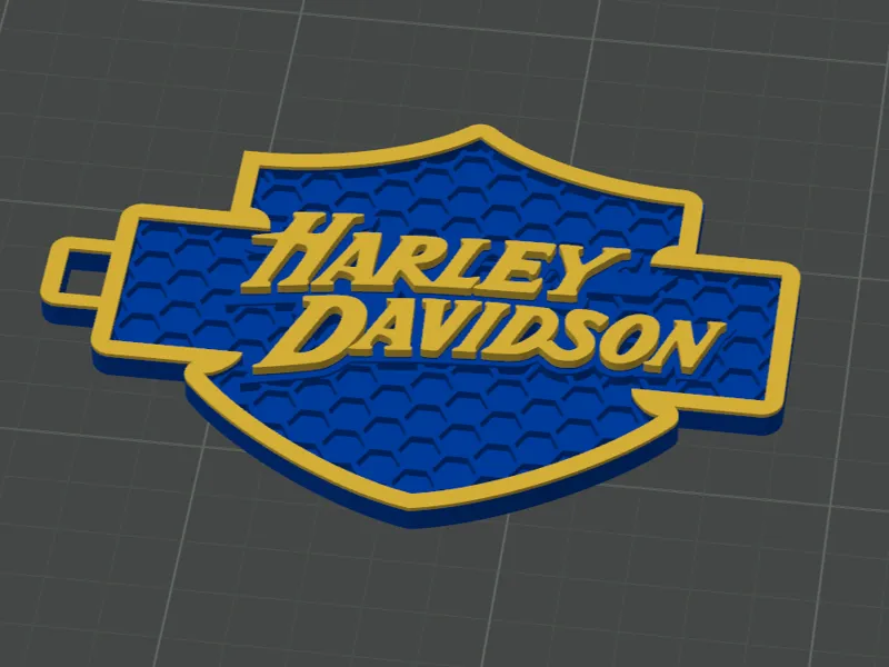 Portachiavi Harley Devidson