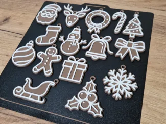 Gingerbread for the Christmas tree