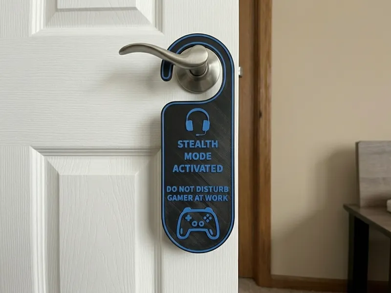 Stealth Mode Hanger Tag