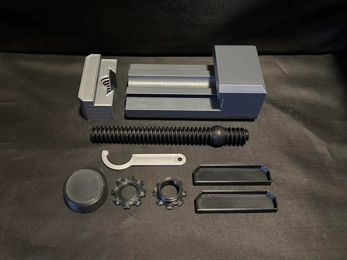 Mini Vise For Crafts Models & Jewelry Making Etc. view 2