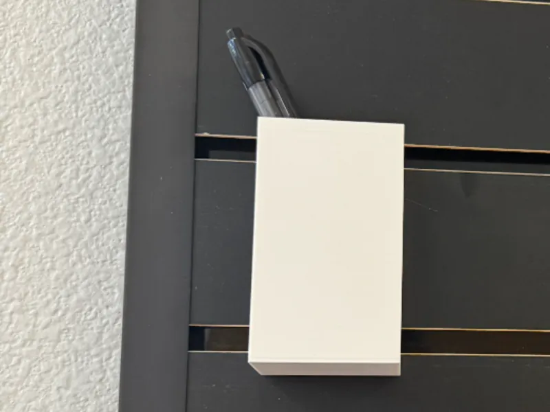 Slat Wall Pen Holder