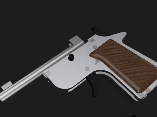 Cap powered TOY BB Pistol,Single shot break barrel