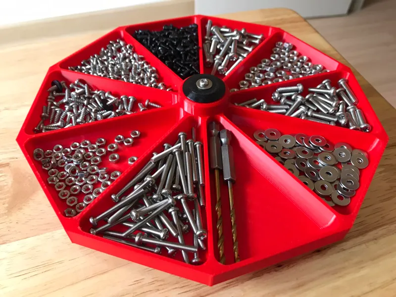 Screw tray