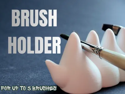 Paint brush stand