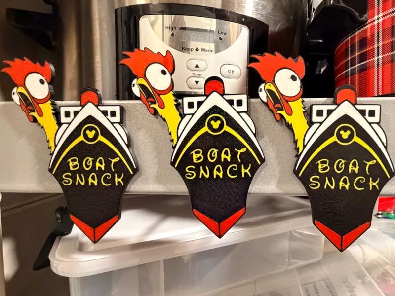 Disney Cruise Line - Moana Boat Snack Magnet