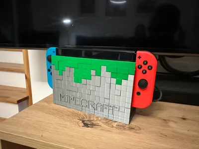 Nintendo Switch OLED Minecraft Cover - no AMS