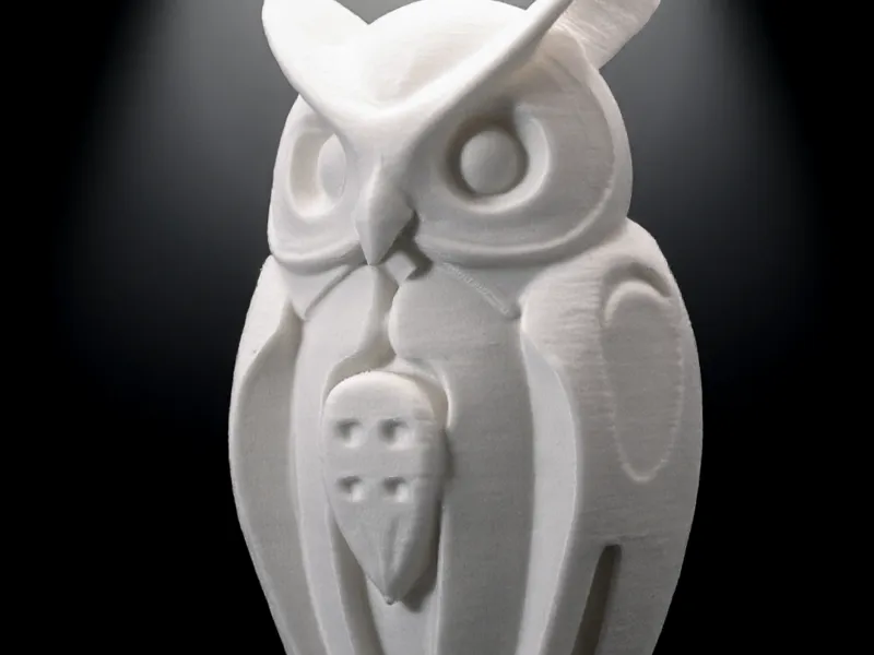 Silent Sentinel – An Owl with Style