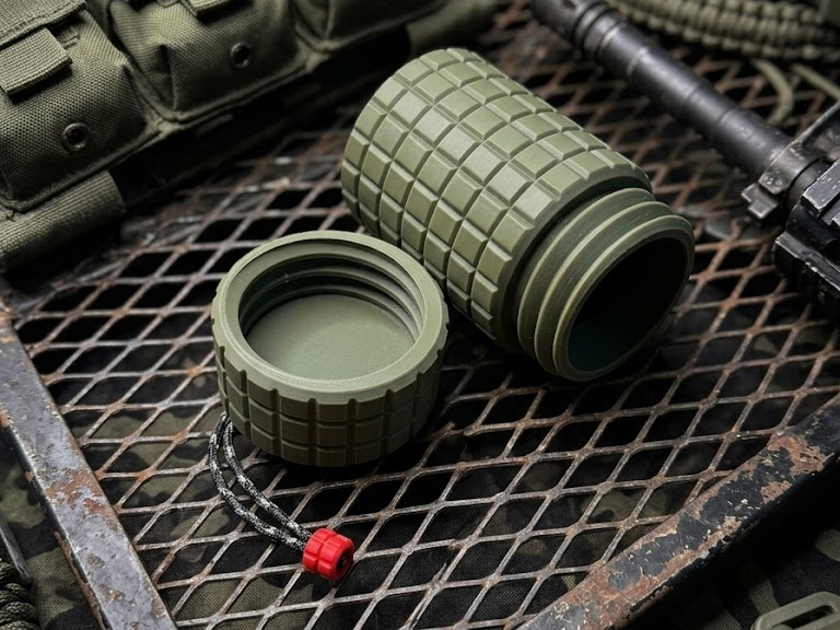 Rugged Container- Frag Pattern