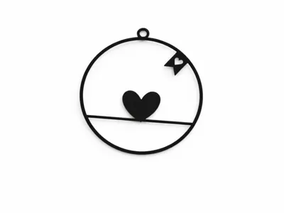 Pendant Loop Heart