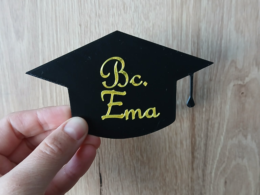 Graduation Cap – Customizable Decoration