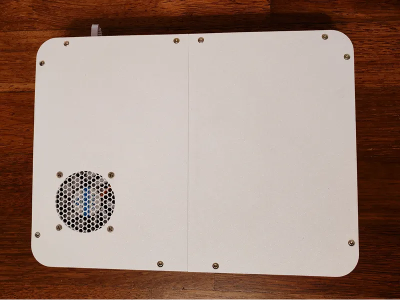 Original Xbox Slim assembled with second fan