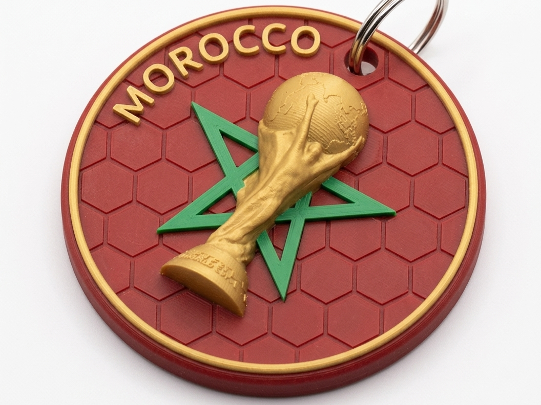 Llavero Marruecos Mundial