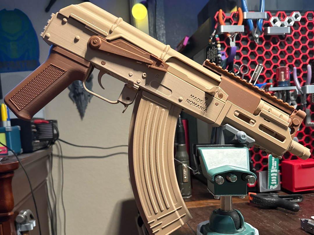 Grip of AK47 Mini Draco toy rifle (no functional) 