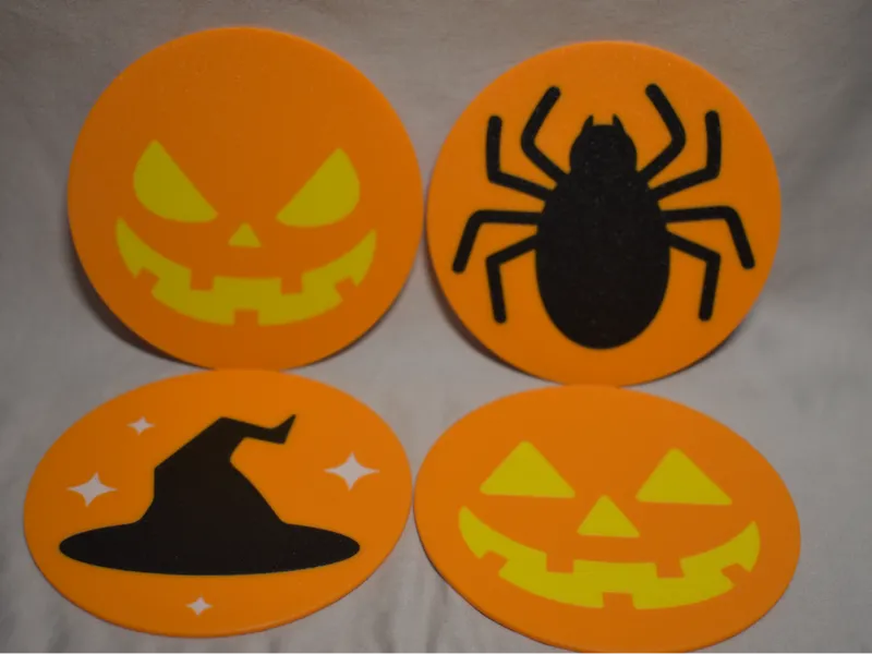 Halloween Coaster Set