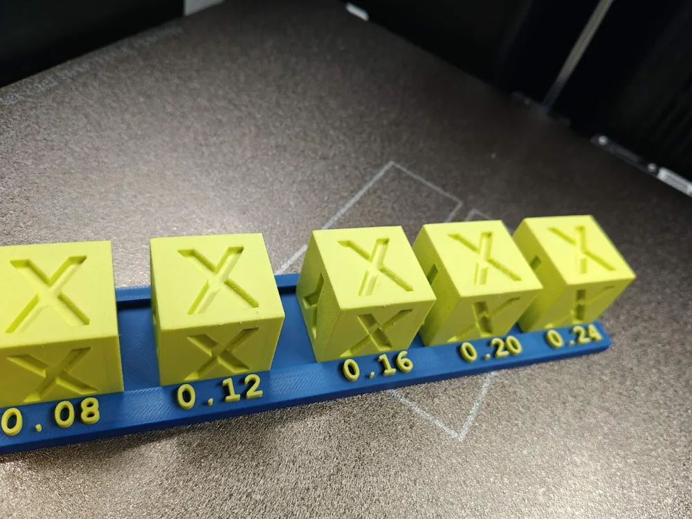 Layer thickness calibration cube - Free 3D Print Model - MakerWorld