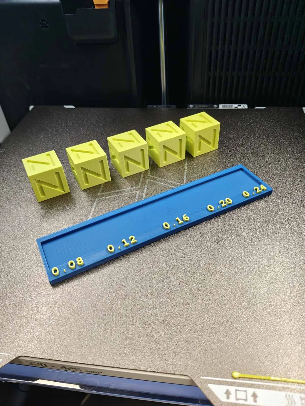 Layer thickness calibration cube - Free 3D Print Model - MakerWorld