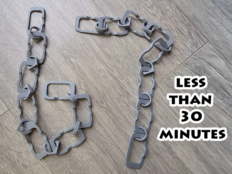 Chain (very fast, Print in Place, Fidget)