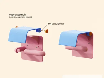 Soporte: Toilet Paper Holder — vista de referencia 2