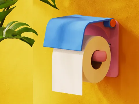 Soporte: Toilet Paper Holder — referencia de MakerWorld