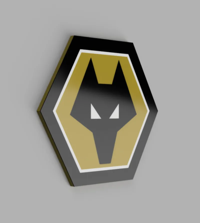 Wolveshampton Wanderers (Wolves) Coaster