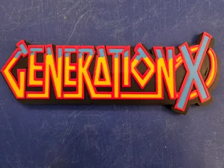 Marvel Generation X 90s comic logo