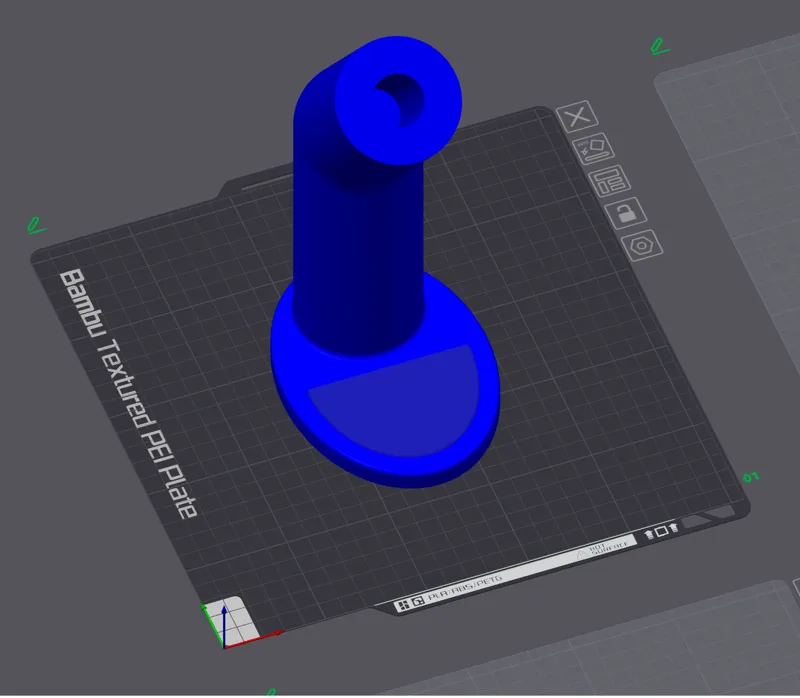 Minifig Headphone Stand with Tray