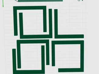 impossible cube flat pack