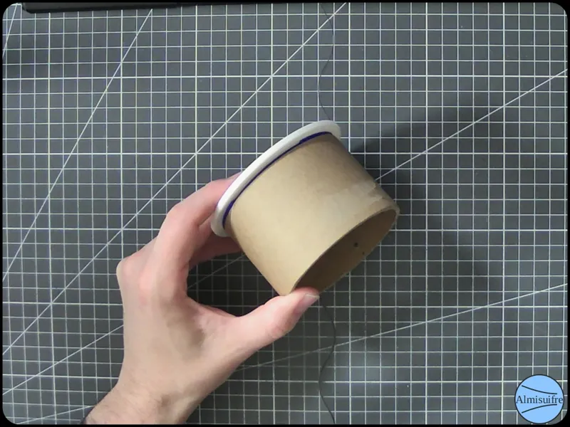 360 deg Rotating Platform Using a Spool Core