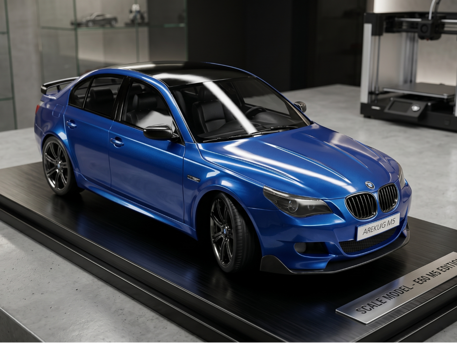 BMW e60 Ultra Realistic Sport Sedan (scale model)