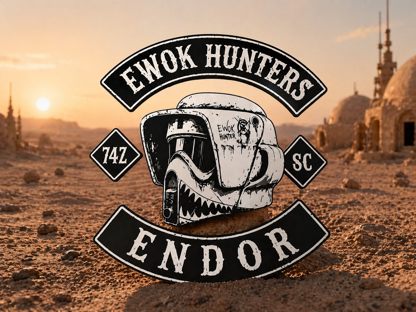 Scout Trooper Speederbike Club Plaque