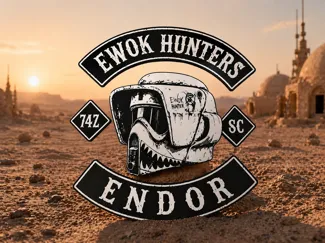 Scout Trooper Speederbike Club Plaque